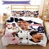 3pcs Bellingham5 Design Cover Set - HD Printed Bedding with 1 Cover and 2 Pillowcases - Perfect for Home and Dorm Decor