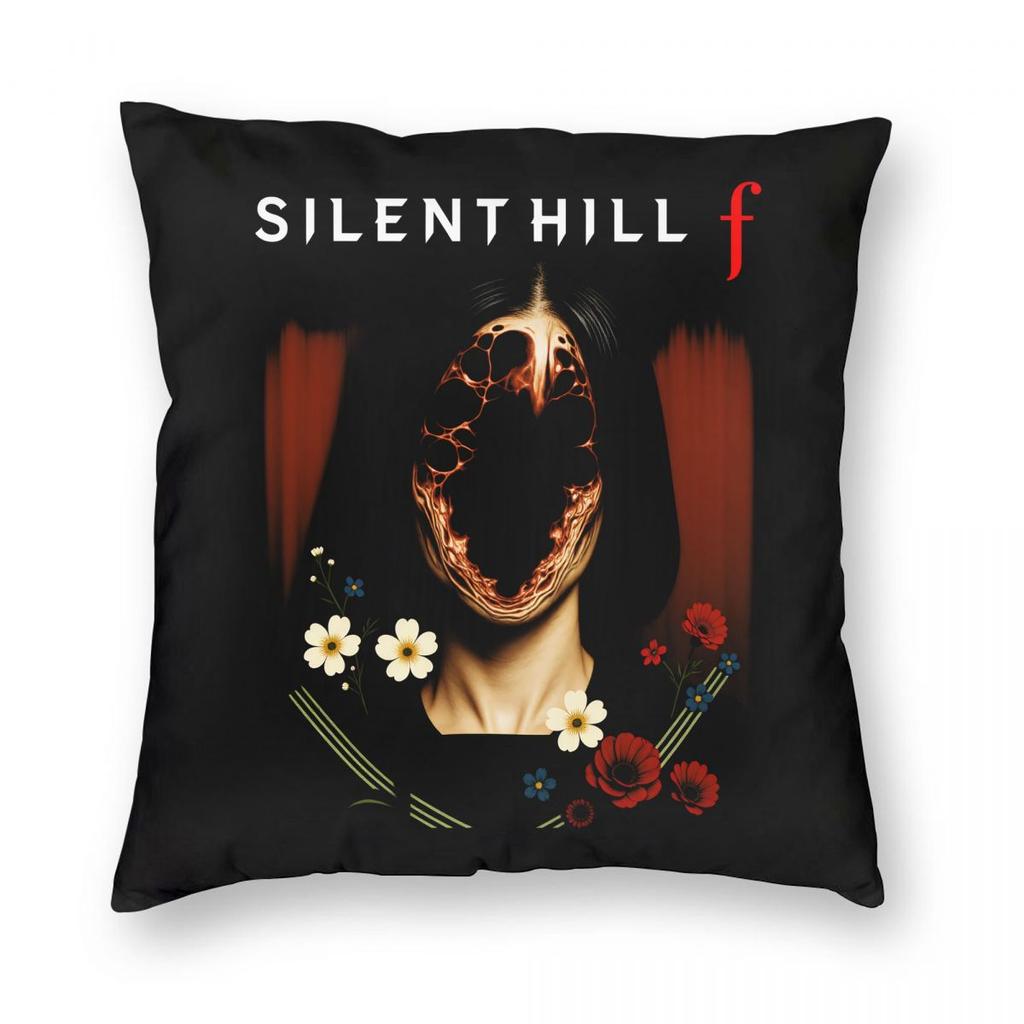 Silent Hill Horror Game Pillowcase Doublesided Printing Cushion Cover Decorations Throw Pillow Case Cover Home Drop Shipping