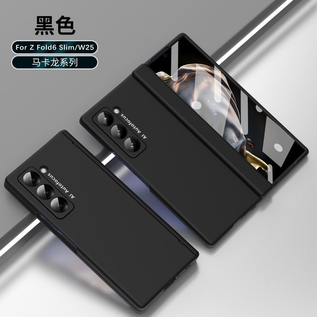 Applicable to Samsung Z Fold1 mobile phone case W11 spring hinged pen holder with pen case film Zfold1 anti-drop protective case