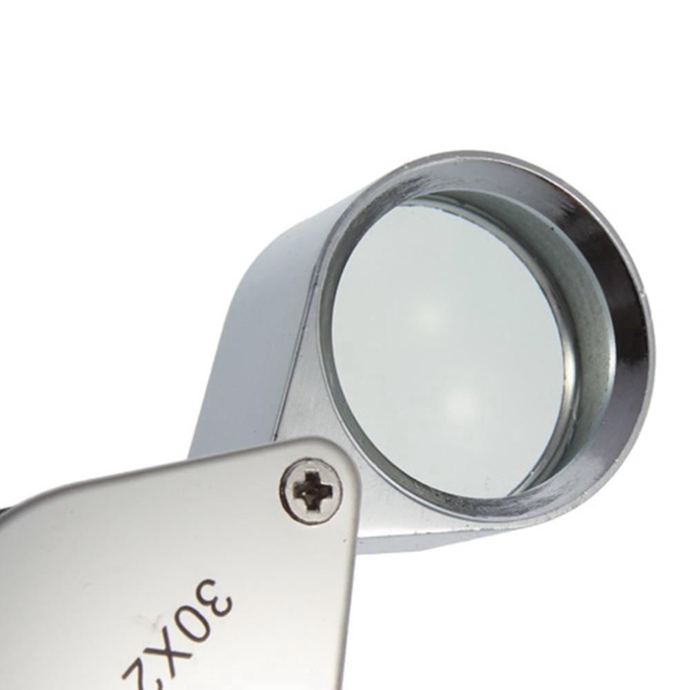 10 / 20 / 30X Glass Magnifying Magnifier Jeweler Eye Jewelry Loupe Loop