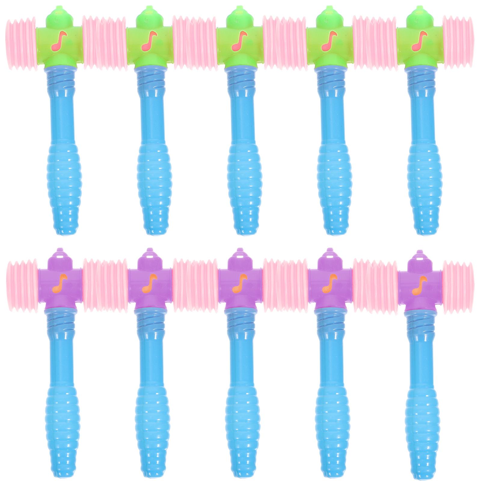 

10 Pcs Children s Bb Hammer Blow up Toy Giant Squeaky Squeky Brain Toys Pounding Inflatable Bulk