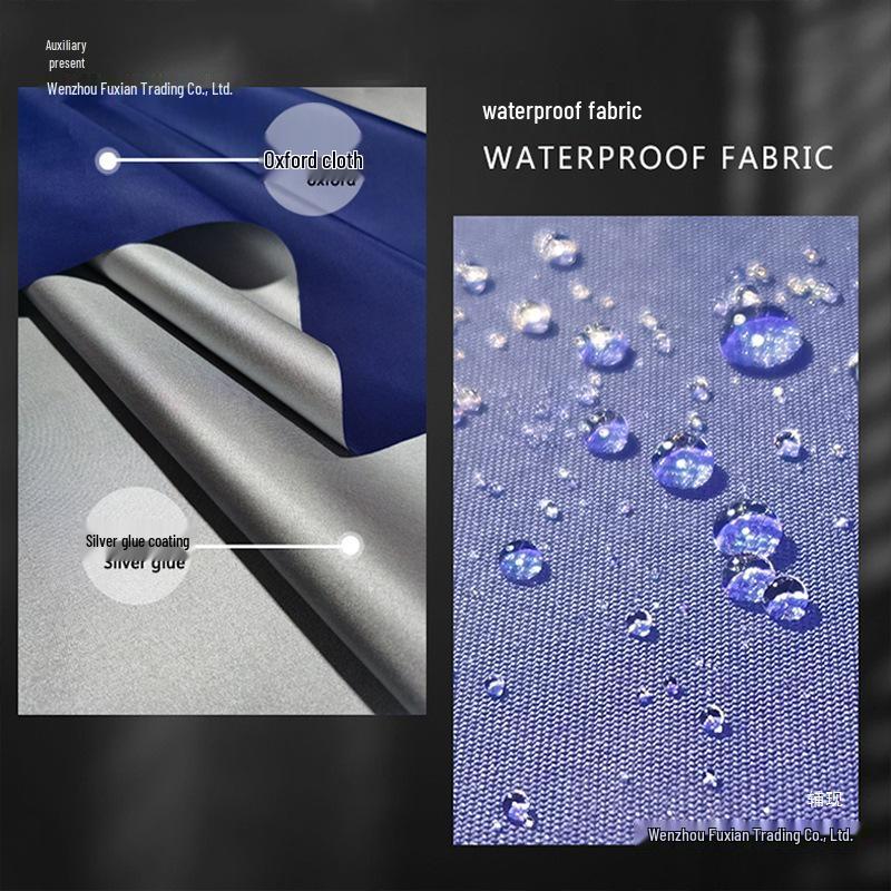 Commercial Outdoor Tilting Sunshade Umbrella: Large, Foldable, Thickened Awning for Sun Protection