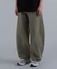 UNDEROFF Semi-Balloon Cotton Pants Dark Gray