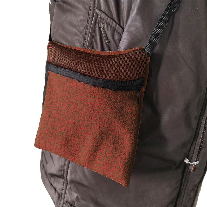 1pc Small Pet Carrier Bag Hamster Harness Bag Hamster Sleeping Bag Double Layer Plush Warm Comfortable Winter Supplies Suitable for Hamsters Gerbils