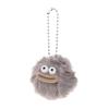 Cute Cartoon Sausage Mouth Hair Ball Key Chain Plush Funny Mini Big Mouth Doll Pendant Key Ring Backpack Bag Car Pendant