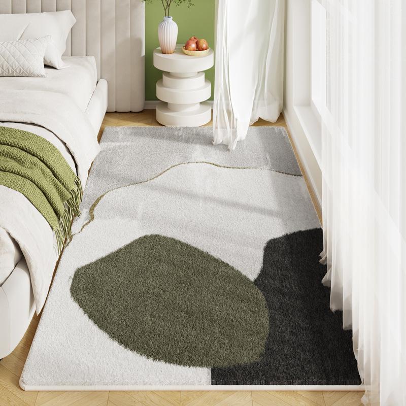 Schlafzimmer Bettvorleger Niedlicher Cartoon Langer Teppich Zimmerbodenmatte Erkerfenstermatte