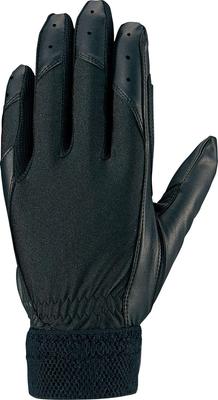 ZETT Defensive Compatible with High School Baseball Black L Size for Right Hand BG263HS Glove, One-handed, Rules, (1900), (26-27cm)