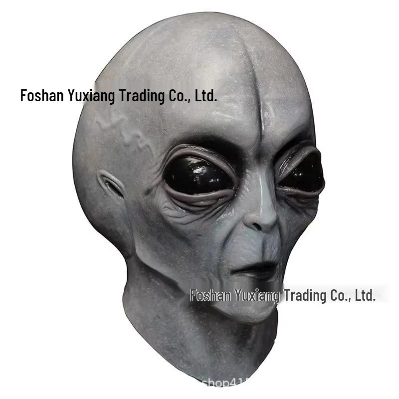 Faceless Alien Mask for Halloween Party Prank - Scary Masquerade Headgear