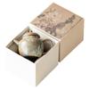 1Pc Oil Painting Wind Ice Flake Glaze Hand-painted Daisy Ceramic Teapot Siting Pot Filter Teapot Pot  KungFu TeaSet Gifts