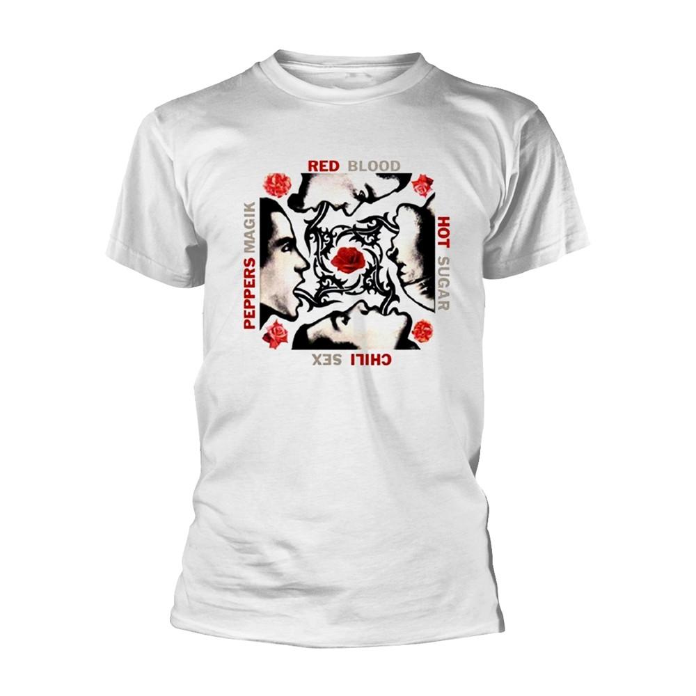 RED HOT CHILI PEPPERS - BSSM (WHITE) WHITE T-Shirt X-Large XXL