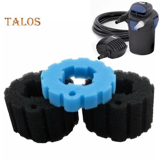 Talos 3Pcs/Set Sponge Foam Pond Filter for Oase Biopress Cleaning Tools Replacement