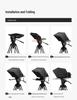 Zhi Jie T14 Portable Folding Teleprompter for DSLR, Smartphone, and Tablet