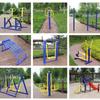 Outdoor Fitness Pull-Up and Rib Bar Combination