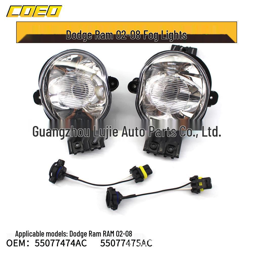 

Комплект противотуманной балки Dodge Ram 02-08, Номер детали #55077475AC/55077474AC Right Fog Light
