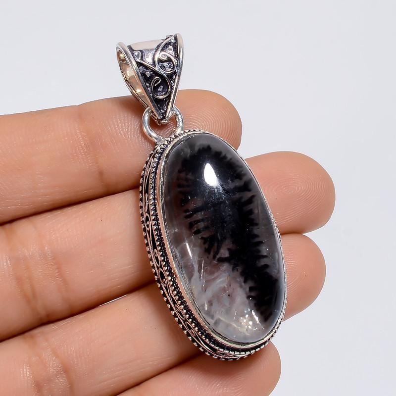 

Personalized Sterling Silver ID Pendant for Husband with Custom Engraving Option 7-8