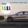 Pranks Core Tire Hats 4Pcs Novelty Spoof Silicone Valve Stem Penis Luminous Bumper Strips Car Bicycle Mountain Accessories Safe Driving