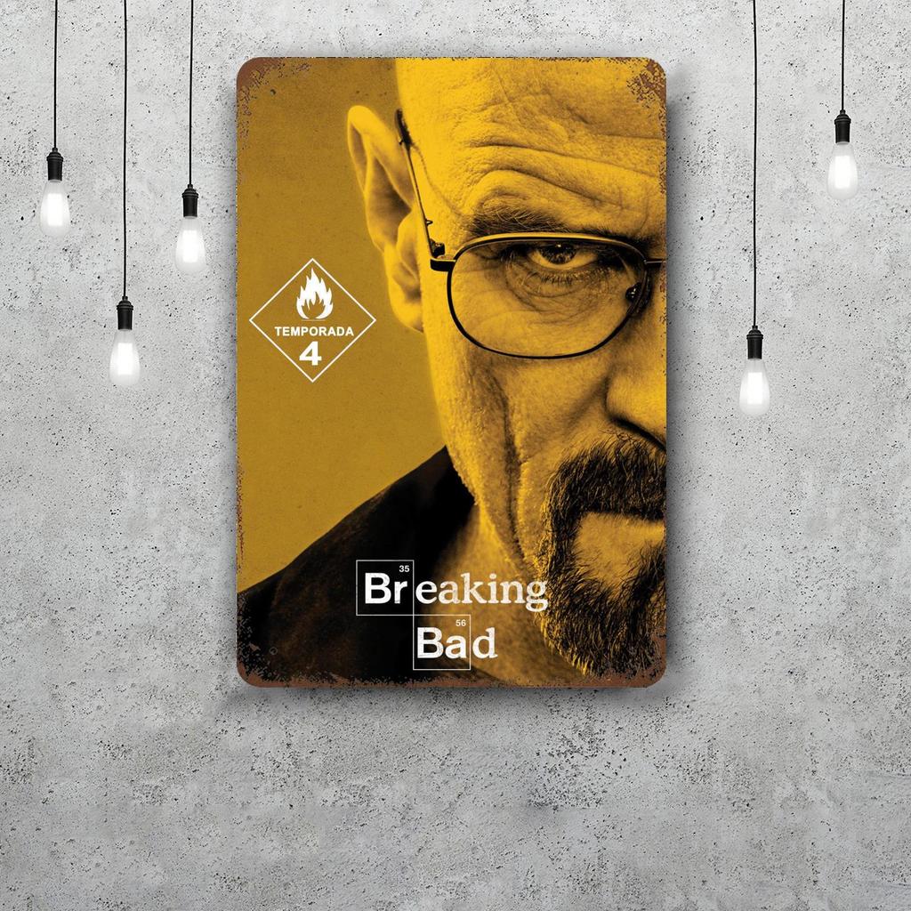 Breaking Bad Metal Signs Wall Decor Vintage Tin Signs Captain Metal Poster Decor for Bar Pub Club Wall Decoration