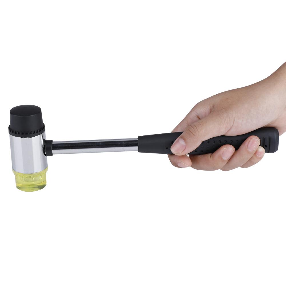 Double Face Plastic Hand Rubber Hammer Leather Tool(35mm)