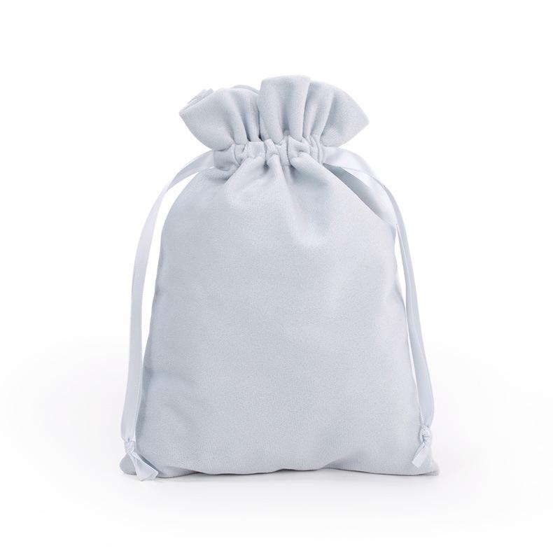 New Velvet Drawstring Pouch for Jewelry & Gifts - Customizable Storage Bag for Accessories and Ornaments