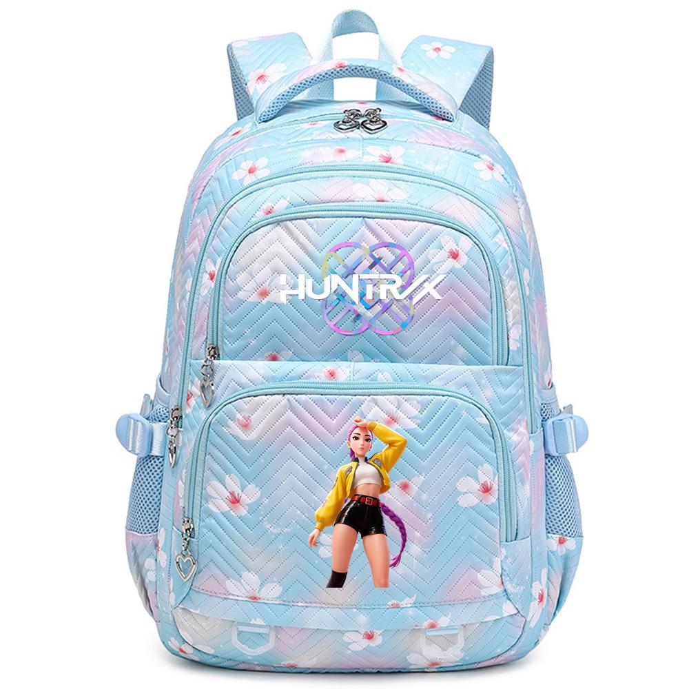 Cartoon K-Pop Printed Backpack Student Teenager Bookbag for Boy Girl Schoolbag Kid Gift Women Large Capacity Waterproof Travel Bag Mochila