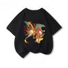 Potdemiel  New Summer Style Pure Cotton Childrens TShirts Pikachu Print Unisex Size Comfortable and Breathable