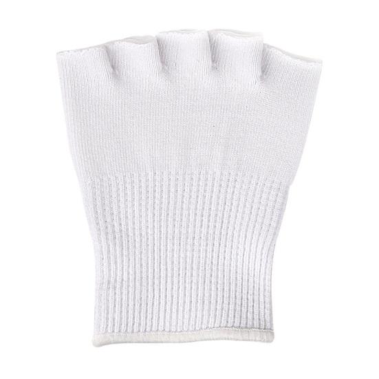 1 Pair Half Palm Gel Five-toe Socks Women Invisible Non-Slip