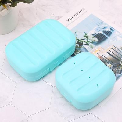 Bathroom Soap Dish Plate for Case Home Shower Travel Hiking Holder Container Soap Box Plastic Soap Box Dispenser Soap Ra