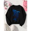 Kids Sweatshirt,Fashion Sweatshirt Featuring Oceanic Whale Art , a Stylish Crew Neck Top Suitable for Autumn And Winter,