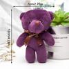 Stuffed Bear Plush Mini Toys 12 Pack Soft Teddy Dolls Small Size Party Goodie Bag Fillers for Birthday Events