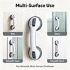 Bathroom Strong Suction Cup Armrest No Drilling Anti-fall Safety Handle Non-perforated Stable Grip for Elderly Children Senior