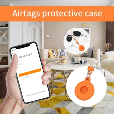För Airtags Locator Skyddsfodral Silikonskyddshylsa