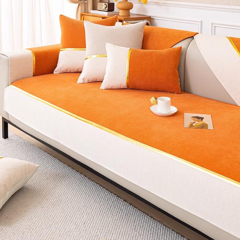 Chenier Sofa Cushion Light Luxury High Sense Simple Modern Non-Slip Seat Cushion Four Seasons Universal Sofa Cover Cover Cloth