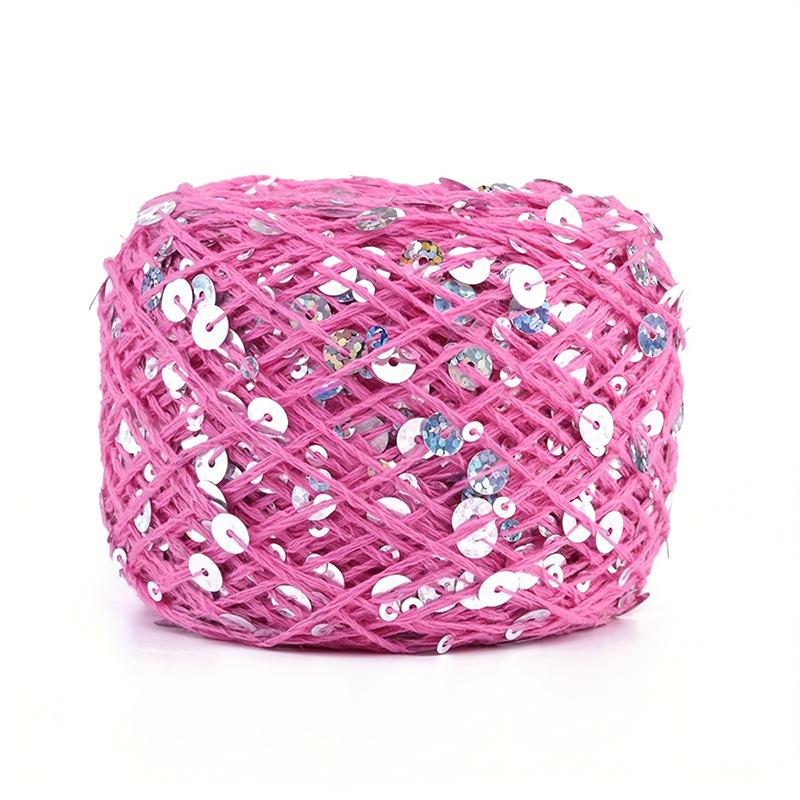 50ΓΡ Διχρωμες Παγιέτες Νήμα Χειροτεχνίας Χοντρό Διακοσμητικό Νήμα Χειροτεχνία Γκλίτερ Νήμα Κροσέ Premium Φανταχτερά Υλικά Πλεξίματος