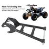 EBTOOLS Rear Fork Swingarm Heavy Duty Steel Alloy Rear Suspension Rocker Arm Swing Frame for ATVs with and Tires 6-inch 7-inch