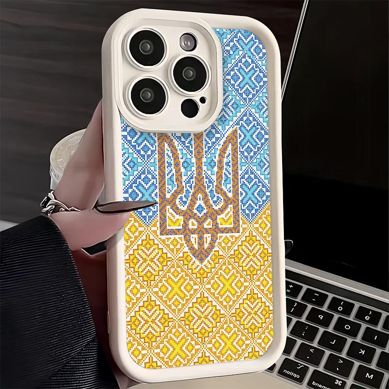 Phone Case for iPhone 17 Air 16E 15 16 Pro Max Ukraine Aesthetic Cover 14 Plus 13 12 Mini Soft Shell Silicone Fundas