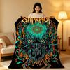 Band S-Slipknot Throw High-Density Short Plush Blanket Soft Skin-Friendly for Sofa Nap Air-Conditioned Room