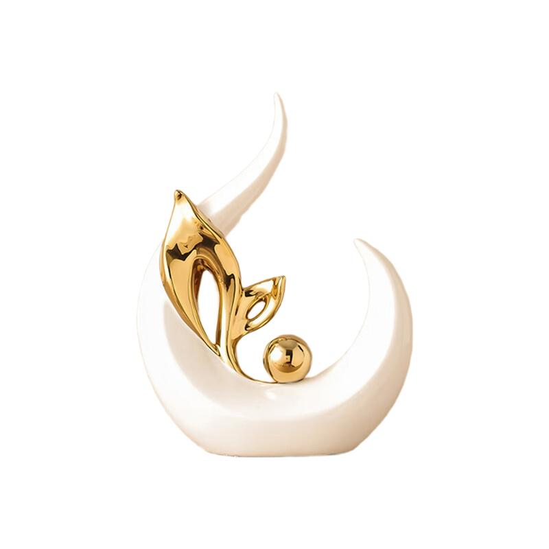 

A25F- Statue Nordic Light Office Desk Accessories Room Decor Living Room Decoration Sculptures And Figurines Luxury