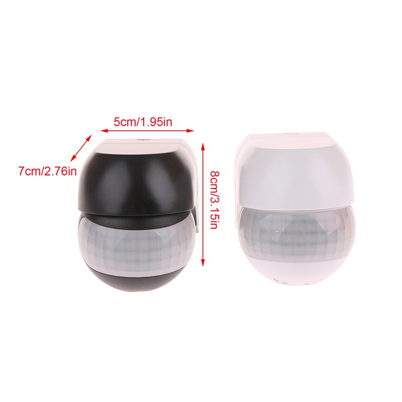 Outdoor Infrared Long Motion Ac100V~240V Wall Switch Pir Detectors Led Sensor Waterproof Timer Light Motion Sensor