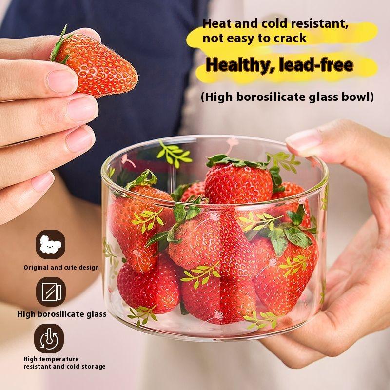 

gianxi Glass Steamed Egg Bowl Beauty Salon Afternoon Tea Dessert Bird s Nest Bowl Mini Pudding Bowl Yogurt Bowl Milk Cup 3.5 Inch