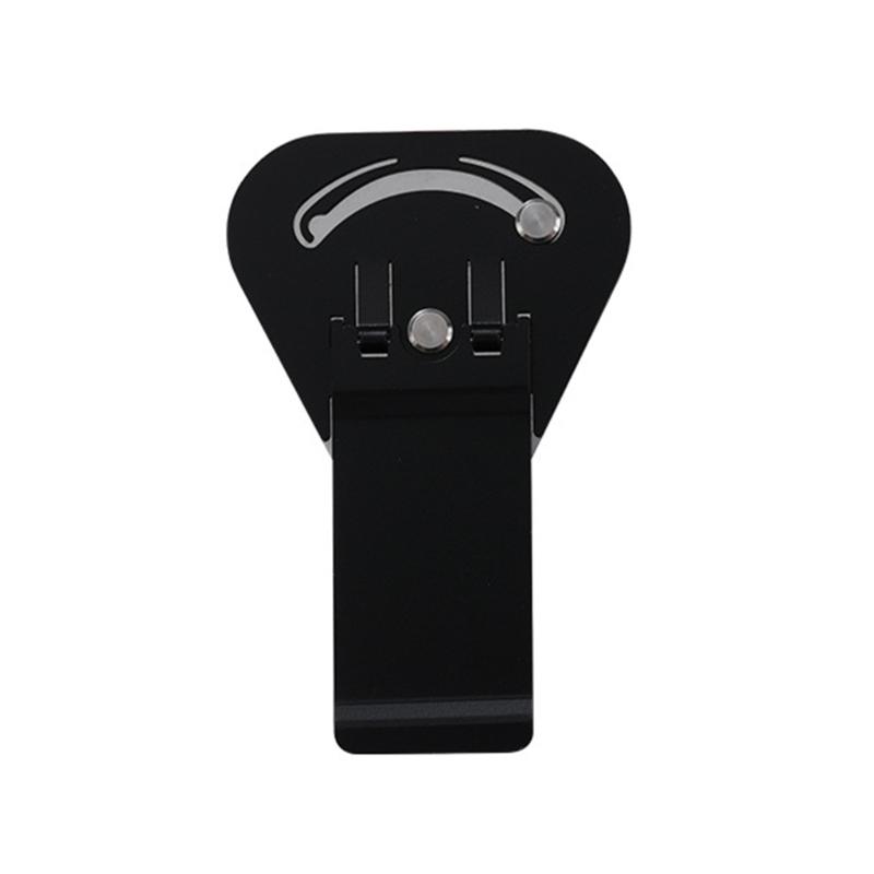 

360 Degree Adjustable Kickstand Foldable Phone Mount Easy Stick On Tablet Support Stainless Steel for Work Entertainment