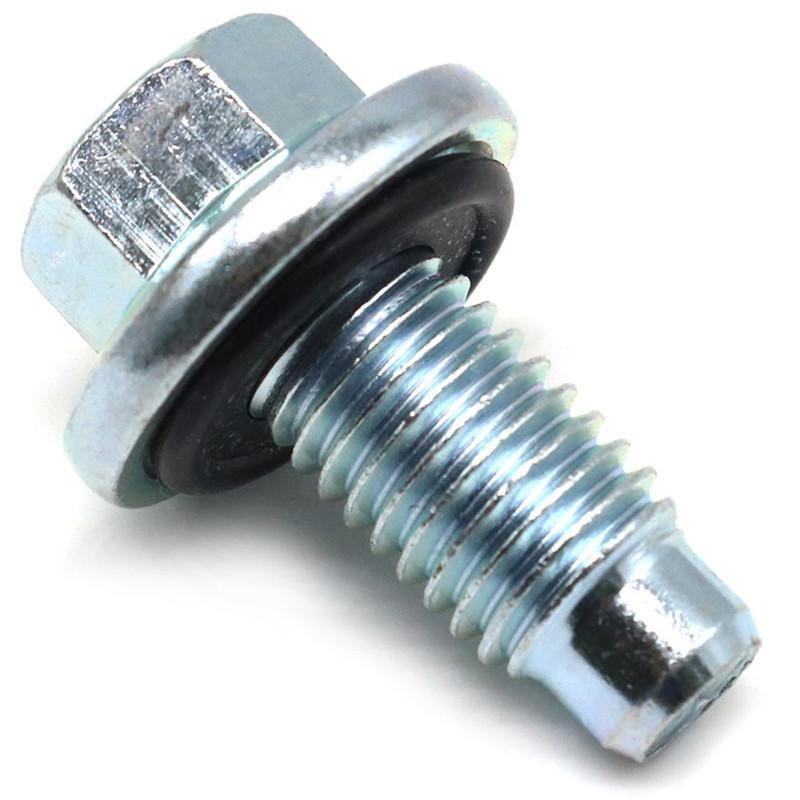 10PCS Replacement Engine Kit For Buick Allure LaCrosse For Cadillac ATS CTS For Chevy Oil Pan Drain Plug Bolt 11562588 88891787