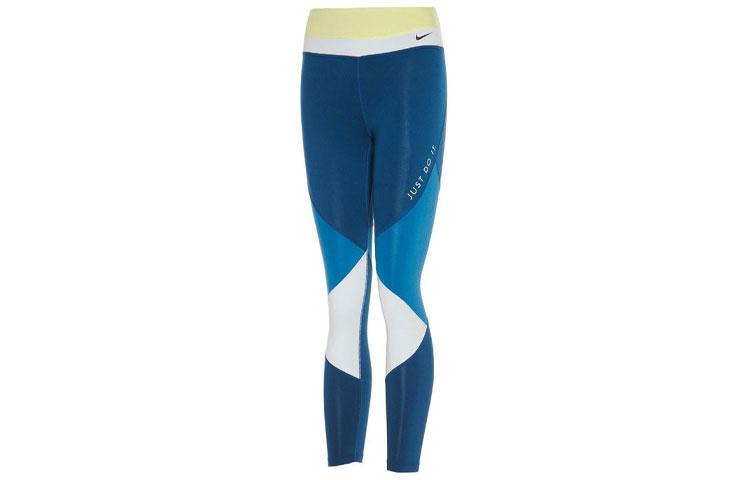 Nike Sports Pants Women s Blue Moderate CJ2451-367 L