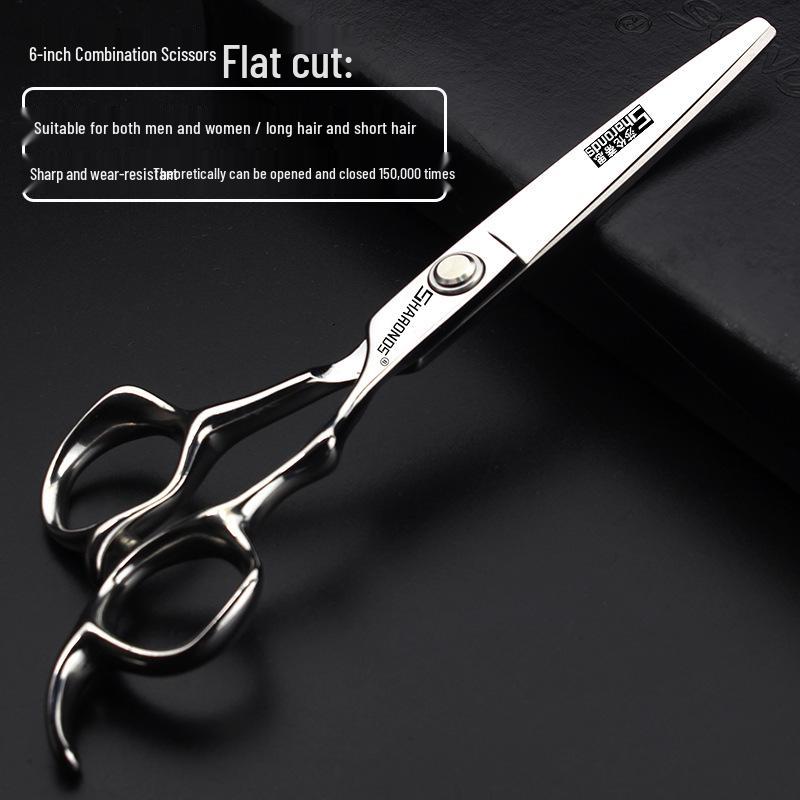 Hairdressing Scissors & Shears: 6.5, 7, 7.5, 8, 9-inch Straight & Notch Tooth Options for Hairdressers & Barbers