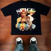 Americanstyle Rap Hiphop Street Rapper Rap Revival Pure Cotton Shortsleeved Tshirt