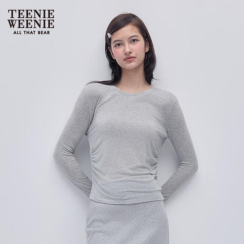 Teenie Weeniebearnova Women s Soft Long Sleeve Round Neck Top S