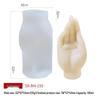 Three Faiths Hand Gesture Candle Mold for DIY Aroma Candles & Diffusers