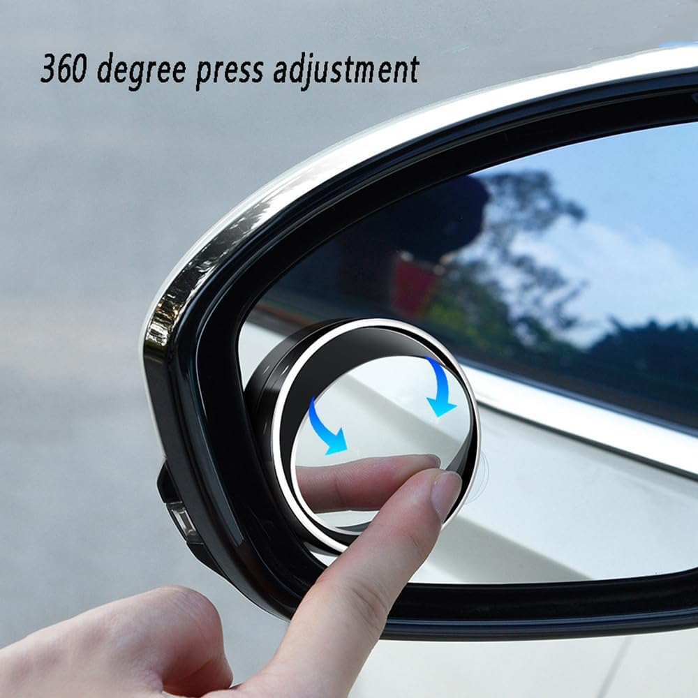 Car Blind Spot Mirror for Subaru Crosstrek/Levorg/XV GP GT 3.Gen/2.Gen/1.Gen GP GT, Adjustable Glueless Installation Cars Rear View Blind Spot