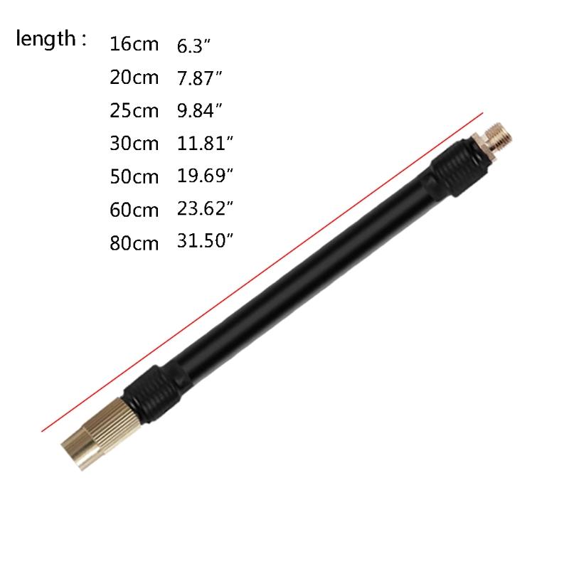 Air Compressor Extension Tube Adapter Twist Car Inflator Hose Air Pump Pipe Tube Quick Inflation Chuck Adapter