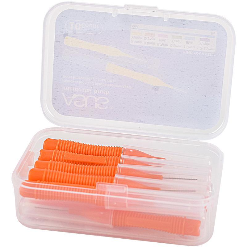 ASUS Aisel Orthodontic Interdental Brush - Straight Type for Gap Cleaning and Teeth Correction