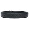 Chanel B25 P CC Logos Lammleder Matelasse Gürtel 65/26 Schwarz/GDHardwareGebraucht